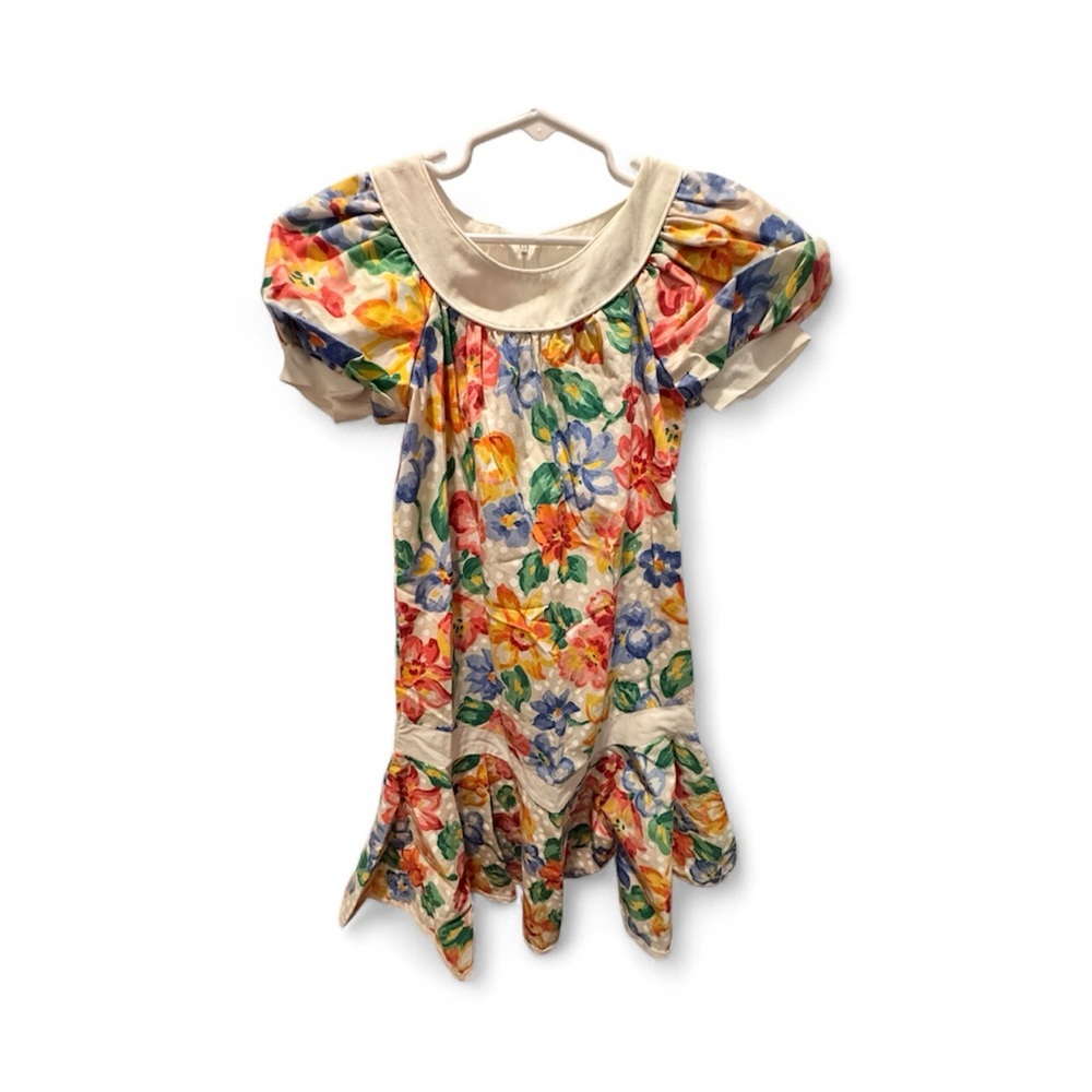 Floral Puff Sleeve Dress